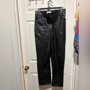 Abercrombie & Fitch Black Ultra High Rise Pants